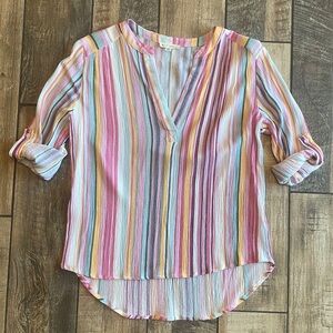 Main Strip Multicolor Striped Blouse